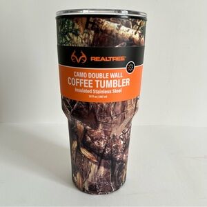 Realtree Camouflage Stainless Steel Tumbler NEW